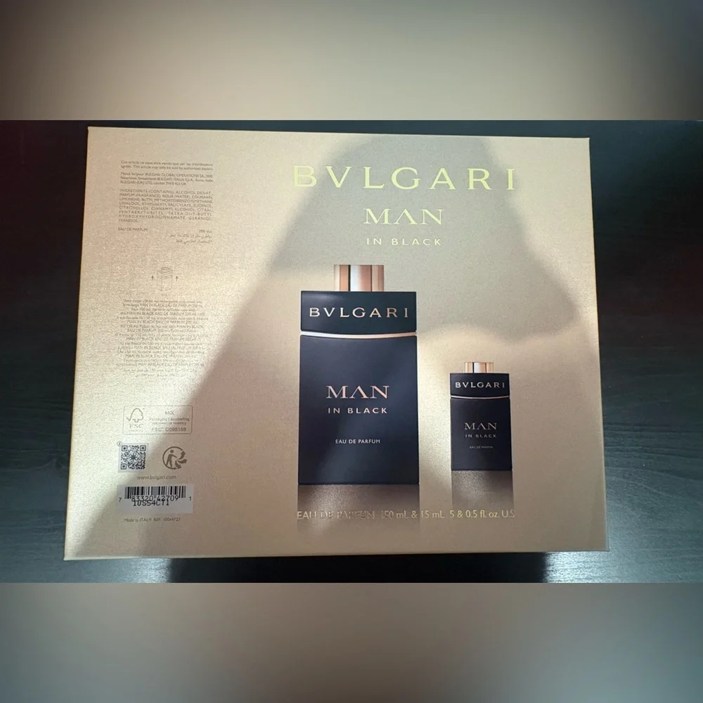 BVLGARI Man In Black Eau de Parfum 2-Piece Gift Set - Picture 4 of 4